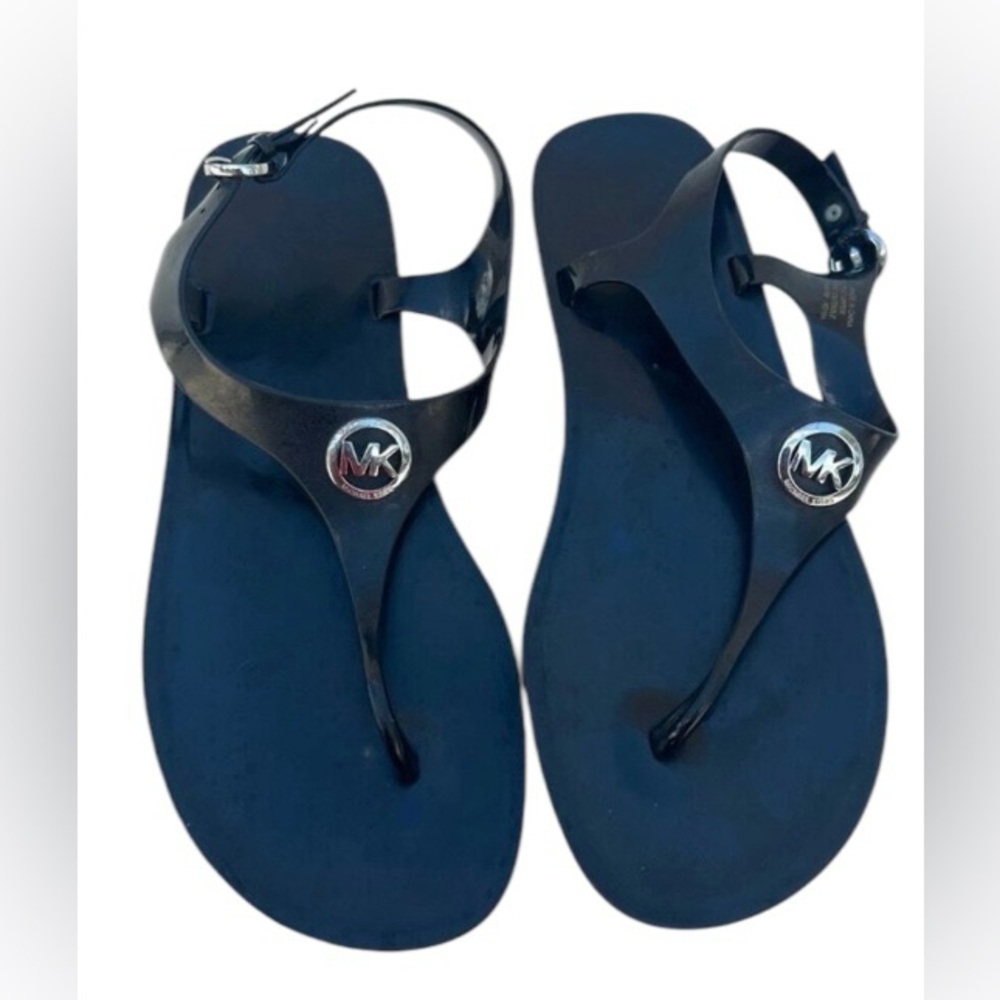 Michael Michael Kors women’s 8.5 - 9 navy blue slingback jelly sandals